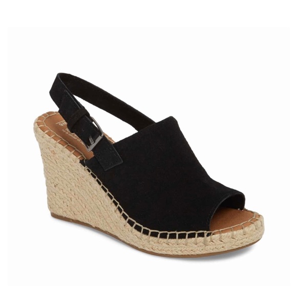 TOMS Monica Slingback Wedge Sandal NIB Size 7.5 - Picture 2 of 8